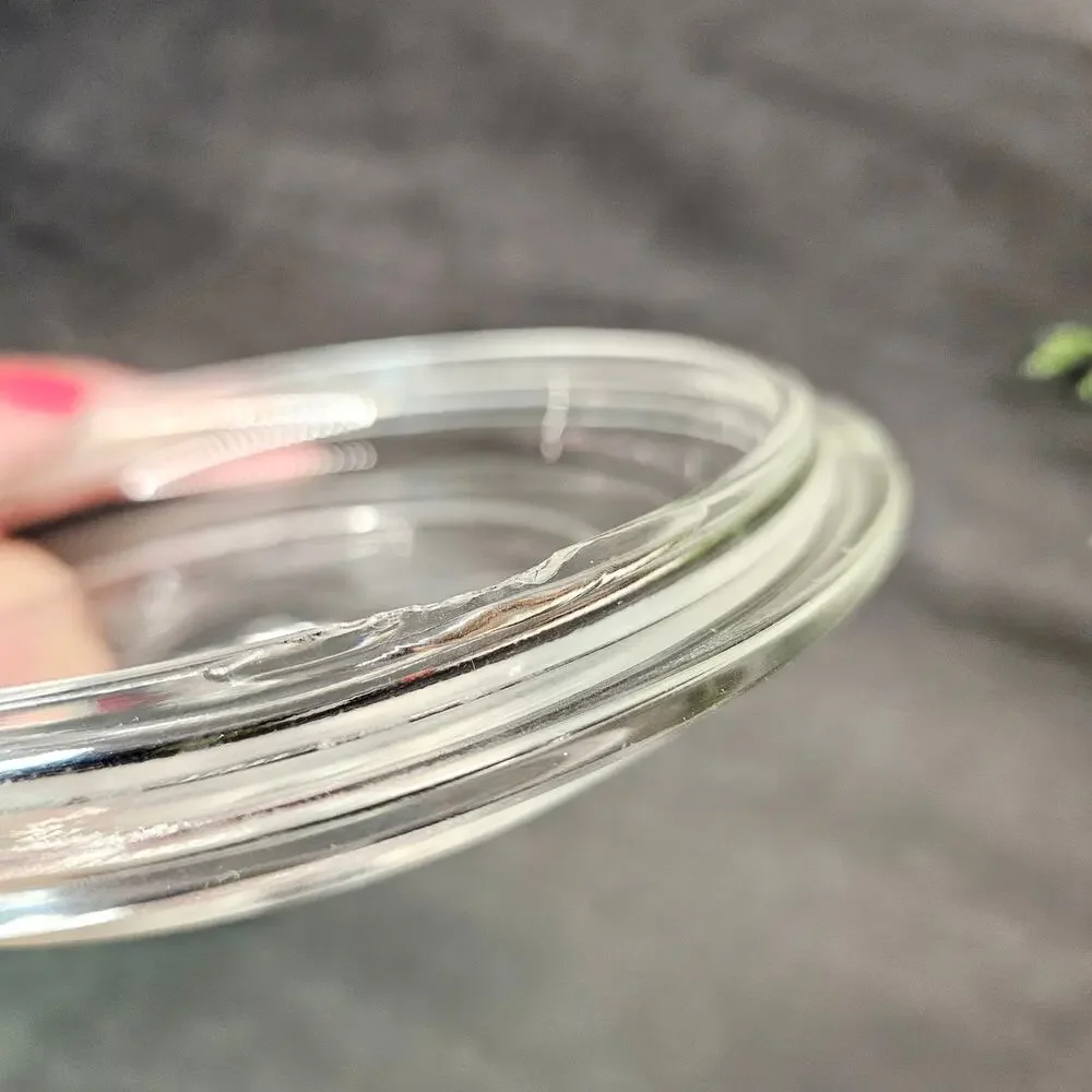 Corning Ware Pyrex P 81 C Vintage Glass Replacement Lid Round 6